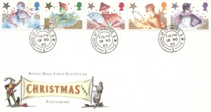 Christmas 1985, CDS Postmarks