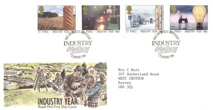 Industry Year, Special Handstamps