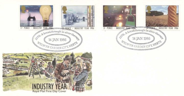 Industry Year, Special Handstamps