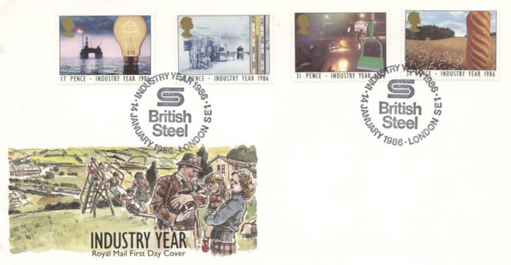 Industry Year, Special Handstamps