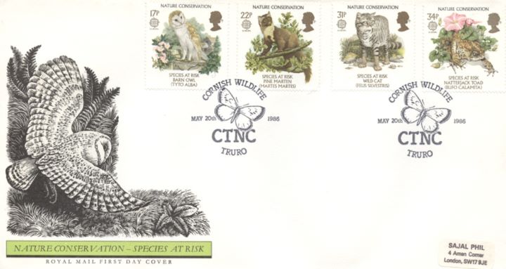 Species at Risk, Special Handstamps