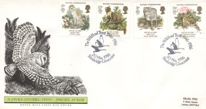 Species at Risk, Special Handstamps