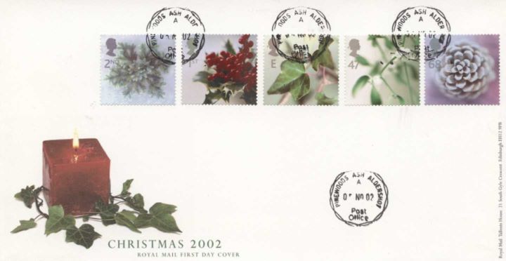 Christmas 2002, CDS Postmarks