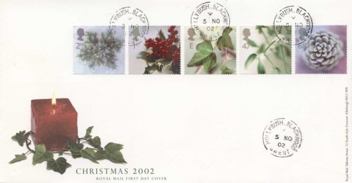 Christmas 2002, CDS Postmarks