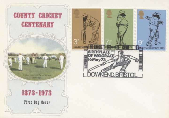 County Cricket Centenary, Parker's Piece Cambridge