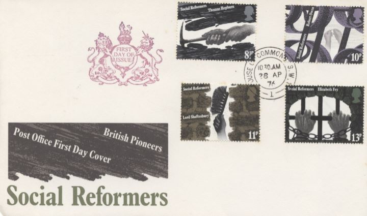 Social Reformers, Rare Postmark!