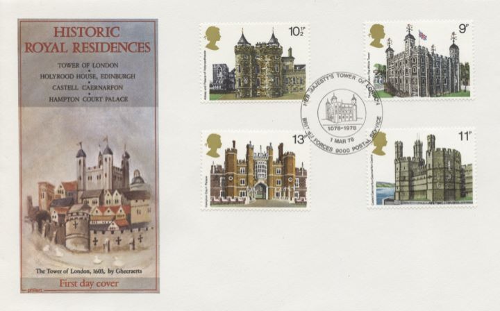 Historic Buildings: Stamps, Tower of London