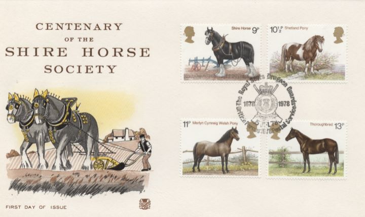 Shire Horse Society, Forces Postmark