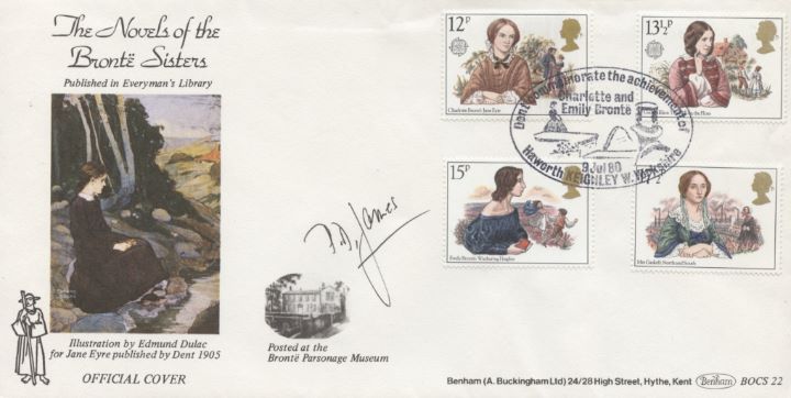 Famous Women Authors, Signed Covers