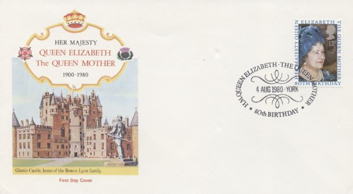 Queen Mother 80th Birthday, Glamis Castle