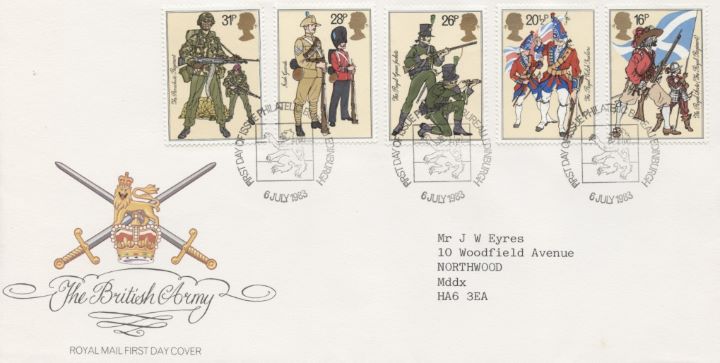 British Army, Special Handstamps