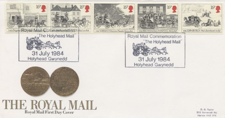 The Royal Mail, Various postmarks