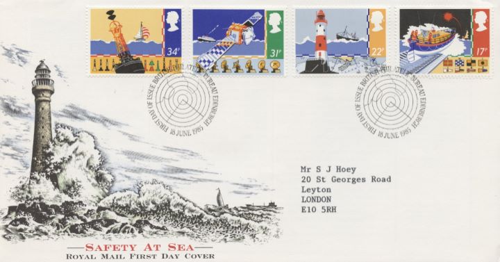 Safety at Sea, Special Handstamps