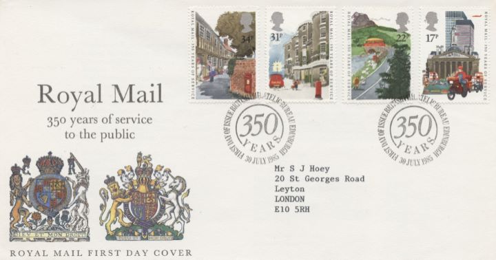 The Royal Mail, The Royal Arms