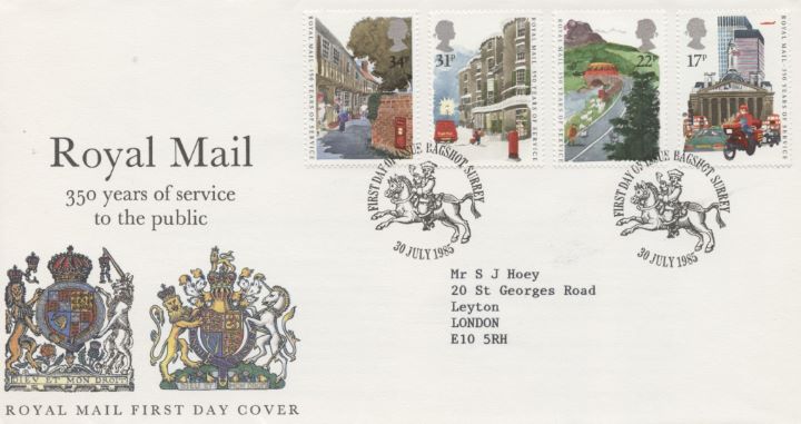 The Royal Mail, The Royal Arms