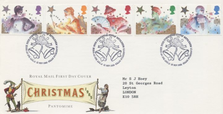 Christmas 1985, Special Handstamps