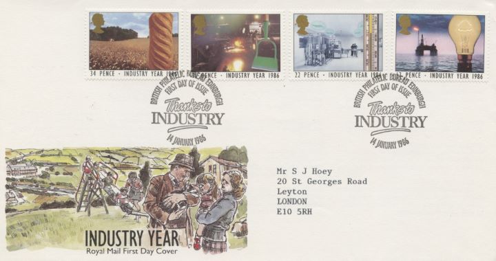 Industry Year, Special Handstamps