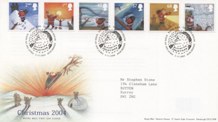 Christmas 2004, Special Handstamps