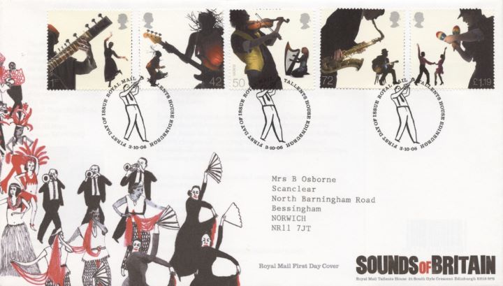 Sounds of Britain, Special Handstamp