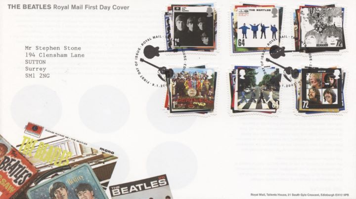 The Beatles, Special Handstamp