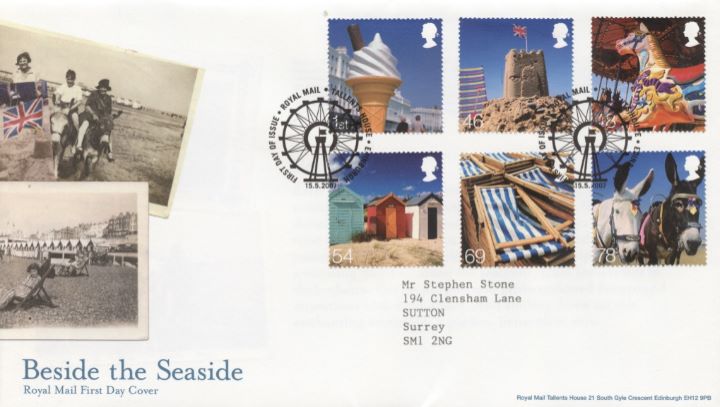 Beside the Seaside, Special Handstamp