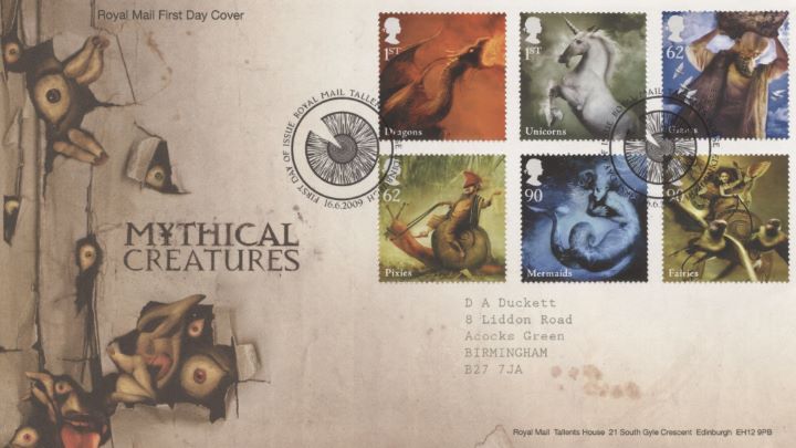 Mythical Creatures, Special Handstamp