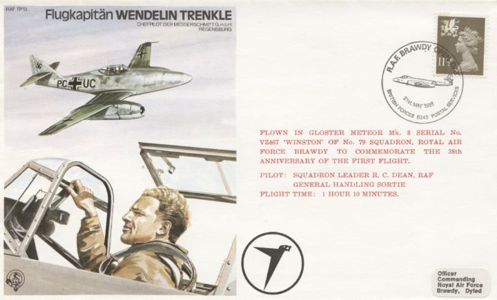 Flugkapitan Wendelin Trenkle, RAF