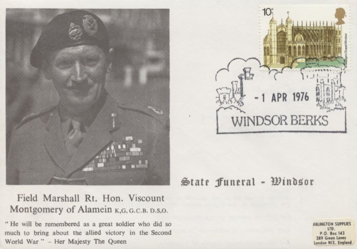 State Funeral, Field Marshall Rt Hon Viscount Montgomery of Alamein