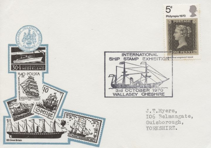 International Ship, Stamp Exhibition