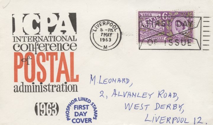 Paris Postal Conference (Phosphor), Liverpool Slogan