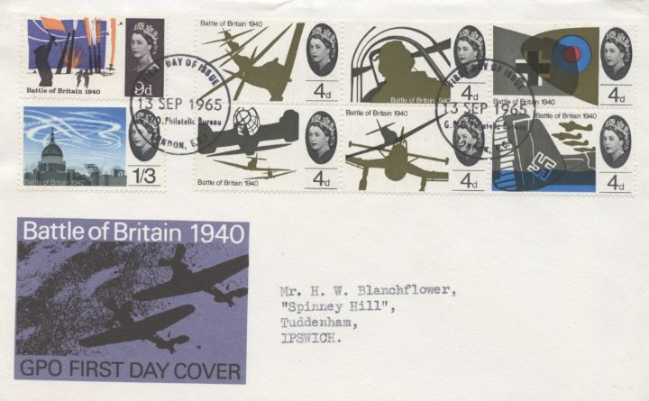 Battle of Britain (Phosphor), GPO Cover