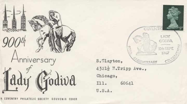 Lady Godiva, Coventry Philatelic Society