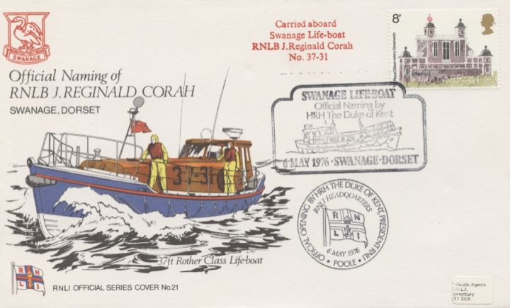 Official Naming, RNLB J Reginald Corah