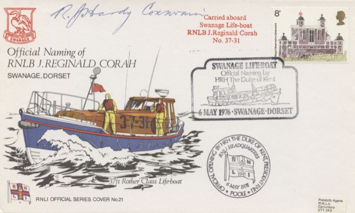 Official Naming, RNLB J Reginald Corah