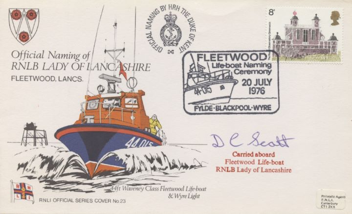 44ft Waveney Class Fleetwood Lifeboat & Wyre Light, RNLB Lady of Lancashire