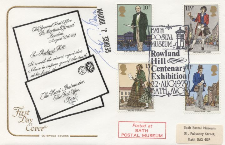 Rowland Hill: Stamps, The Death of Rowland Hill