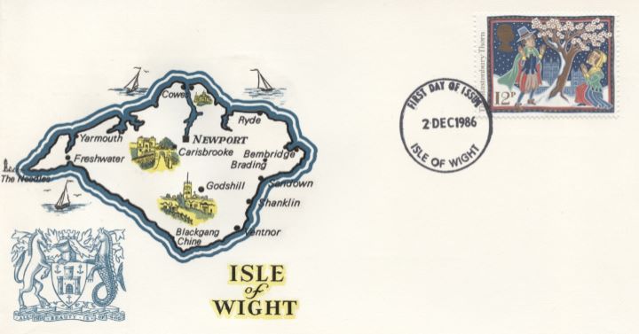 Christmas 1986: 12p, Isle of Wight