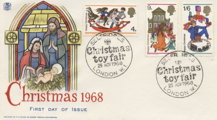 Christmas 1968, Selfridges Postmark