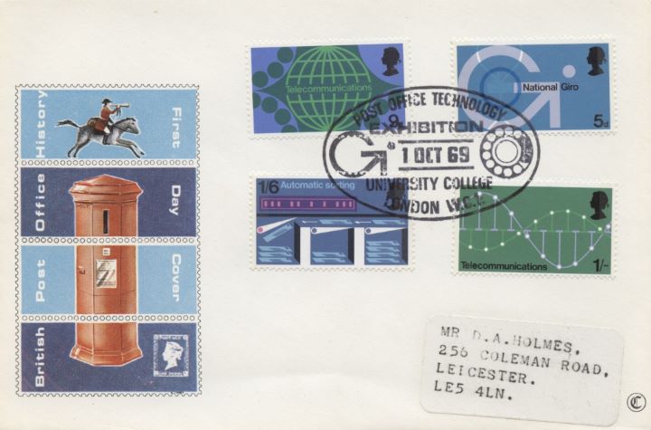 Post Office Technology Postal History First Day Cover BFDC