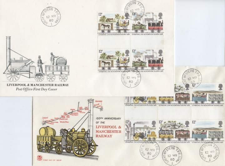 Liverpool & Manchester Rly, Pair of covers