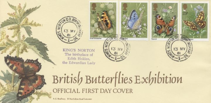 Butterflies, CDS Postmarks