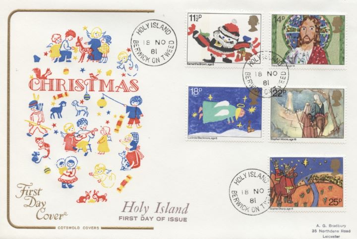 Christmas 1981, CDS Postmarks