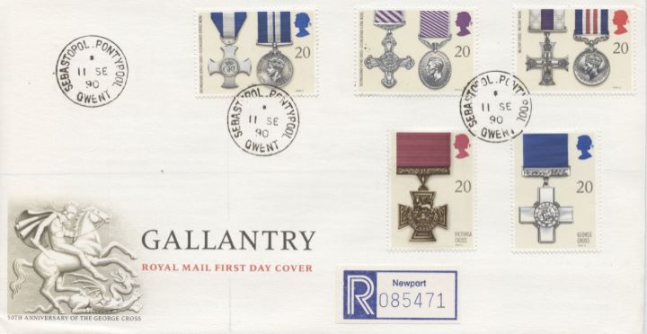 Gallantry, Rare CDS Pmks