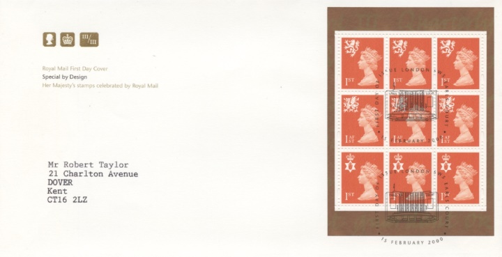 PSB: Special by Design - Pane 2, HM Stamps