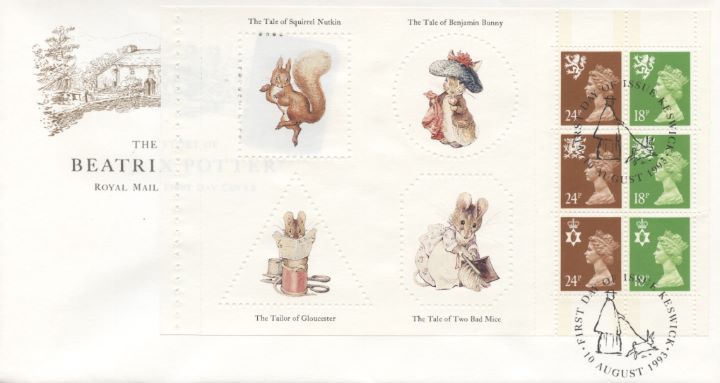 PSB: Beatrix Potter - Pane 2, Main Characters