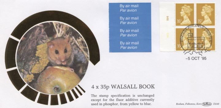 Window: Airmail: £1.40, Dormouse