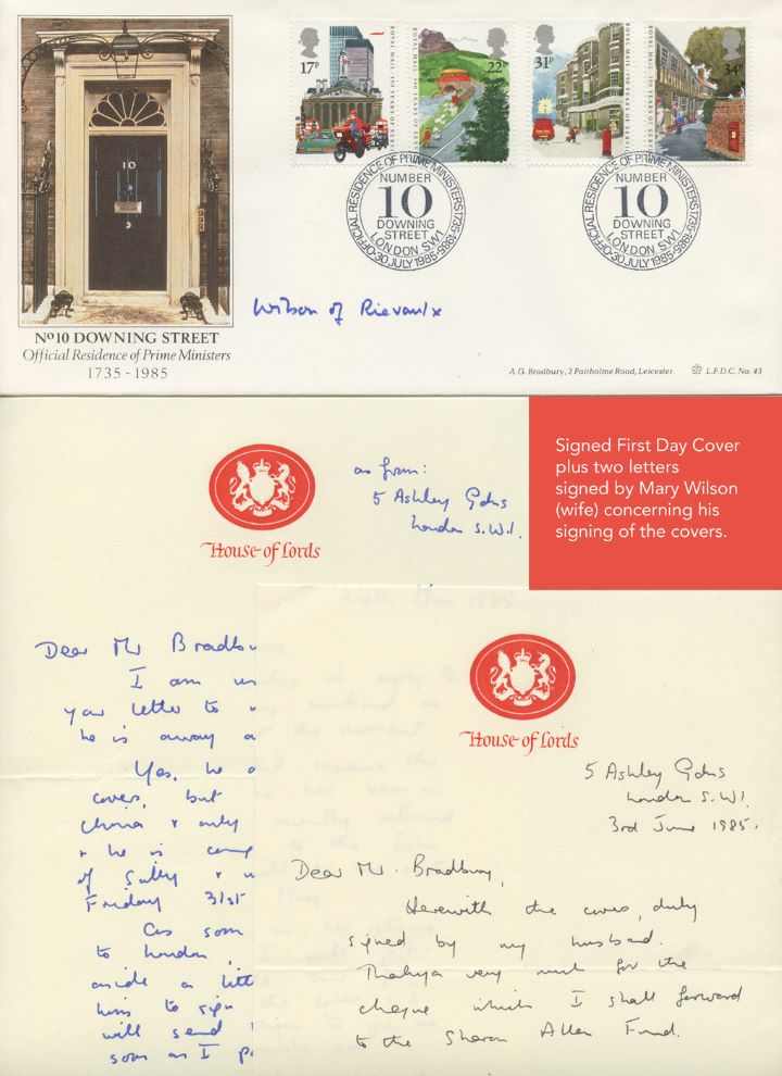 The Royal Mail, Signed by Harold Wilson