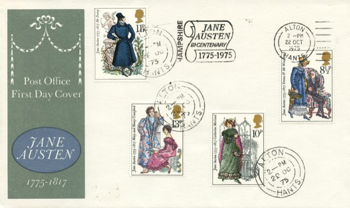 Jane Austen, Rare Bicentenary Slogan Postmark