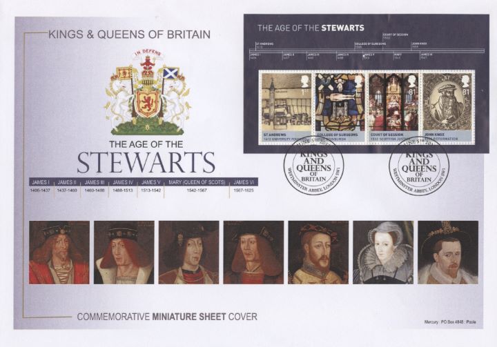 Stewarts, Miniature Sheet