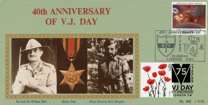 VJ Day 40th Anniversary, Burma Star